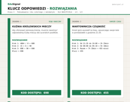 Escape Room MATEMATYKA klasa 4 | Powtórka KONIEC ROKU | Operacja Smoczy Graal — 5 zagadek + fiszki narracyjne