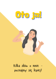 Oto Ja! Karta Pracy do Przedstawienia Siebie – Idealna do Integracji w Klasie