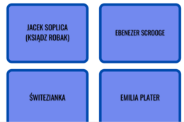 Lekturowe karty do gry - powtórka do egzaminu ósmoklasisty