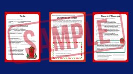 Christmas Games & Activities – Zestaw 35 stron świątecznych materiałów SP 4–6 | Vocabulary, Grammar A1–A2 (odmiana to be, There is / There are, have got / has got, Present Simple, Present Continuous), Reading, Speaking, TABOO, Boardgame, Worksheets i WIĘ