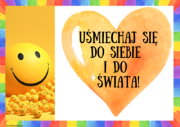 DZIEŃ POZYTYWNEGO MYŚLENIA - materiał edukacyjny, gazetka