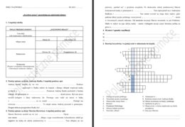 Sprawdzian po omówieniu lektury "Syzyfowe prace"