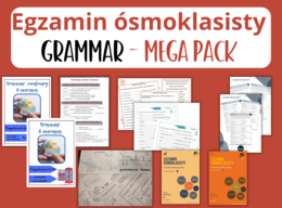 Zestaw Egzamin Ósmoklasisty  - Grammar Mega Pack