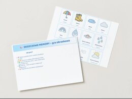 „Deszczowe memory” – gra obrazkowa