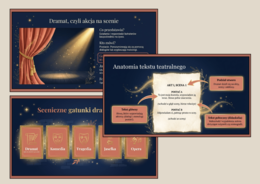 RODZAJE LITERACKIE - prezentacja - 14 slajdów - egzamin - powtórka