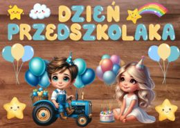 🎈🌈 DEKORACJA DZIEŃ PRZEDSZKOLAKA 🎉👧🧒