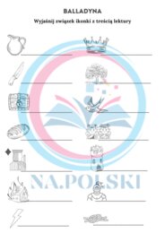 Balladyna - ikonki skojarzeniowie