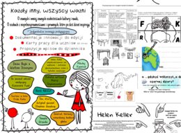 Innowacja pedagogiczna „Każdy inny, wszyscy ważni. O znanych i mniej znanych osobistościach kultury i nauki, o osobach z niepełnosprawnościami i sprawnych, które po dziś inspirują”