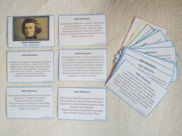 Adam Mickiewicz - biografia - karty Montessori