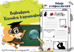 Balladyna. Kronika kryminalna. Gazeta