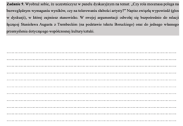 Geniusz w cieniu mecenatu. Marek Borucki – Stanisław Trembecki. Karta pracy z czytania ze zrozumieniem dla szkół ponadpodstawowych (z odpowiedziami)