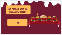 Quiz świąteczny
