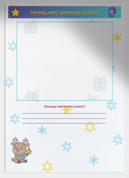 Zestaw kart pracy „Mój prezent marzeń”