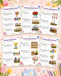 Kwiatowe zadania tekstowe