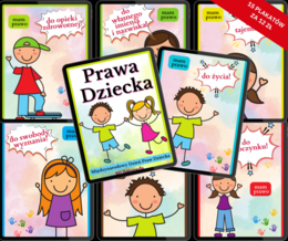 PRAWA DZIECKA -15 plakatów