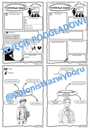 Syzyfowe prace, graficzne karty pracy do lektury