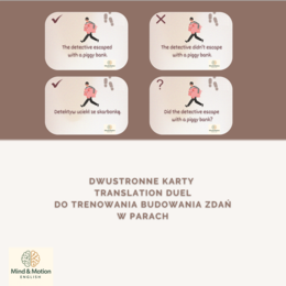 Past Simple - The Detective Edition - Speaking Games & Grammar System (klasy 3-6)