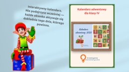 Matematyczny kalendarz adwentowy dla kl. 4. zajęcia wyrównawcze w kl. 5-7. Zajęcia rozwijające dla klay 3. Świąteczne zadanie na każdy dzień. Materiał cyfrowy. Nie drukujesz tylko wyświetlasz.