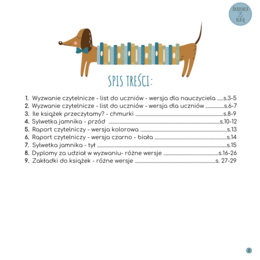 WYZWANIE CZYTELNICZE Z JAMNIKIEM KLASYKIEM na rok szkolny 2025/2026