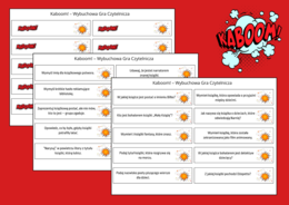 KABOOM! – Wybuchowa Gra Czytelnicza - biblioteka - 100 pytań