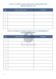 Teczka wychowawcy na rok szkolny 2023/2024