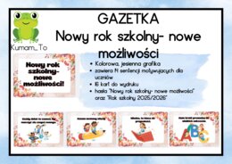 Gazetka: Nowy rok szkolny- nowe możliwości