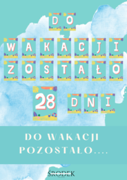 DO WAKACJI ZOSTAŁO....