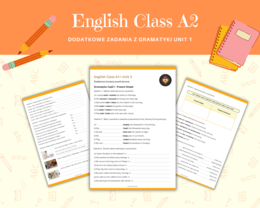 Gramatyka klasa 6: Czasy teraźniejsze: Present Simple vs. Present Continuous, na podstawie podręcznika English Class A2 Unit 1