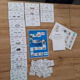 Describing faces games