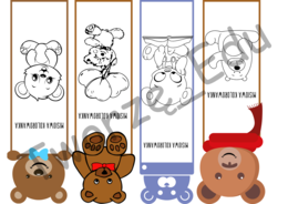 Zakładki Dzień Pluszowego Misia