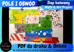 Złap bałwany. POLE I OBWÓD. Zimowy projekt matematyczny.