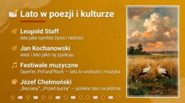 Lato – gazetka szkolna i zestaw 20 plansz edukacyjnych do druku