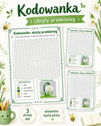 Kodowanka: ukryty przebiśnieg