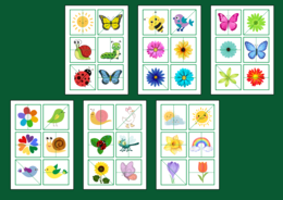 WIOSNA – puzzle – układanka- układanki – biblioteka – świetlica – przedszkole – 36 wersji