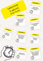 Lekturowe 5 sekund - WIELKI ZESTAW - Lektury z klas 7-8