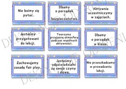 SZKOLNE ZASADY
