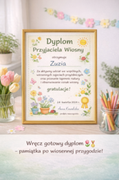 Witaj, Wiosno! – zestaw kart pracy i dekoracji