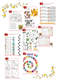 Karty pracy-Team Bugs 1 Unit 4 Run,Run,Run, Animals