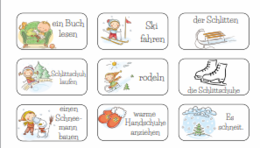 Weihnachten - Wortschatz - wypowiedź pisemna, egzamin 8-klasisty, słownictwo bożonarodzeniowe, QR- kody , karty obrazkowe