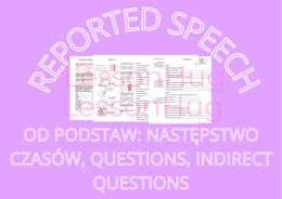 Reported Speech/Mowa zależna/Indirect Questions