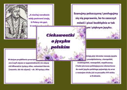 DZIEŃ JĘZYKA OJCZYSTEGO – Ciekawostki o języku polskim - gazetka – biblioteka – świetlica – 15 stron – wersja 2