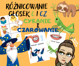 RÓŻNICOWANIE CZ I C - ćwiczenia słuchowe