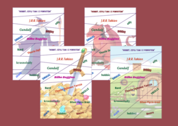 "HOBBIT, CZYLI TAM I Z POWROTEM" – puzzle – 4 wersje