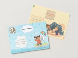 Mini książeczka „Co robić, gdy pada deszcz?”