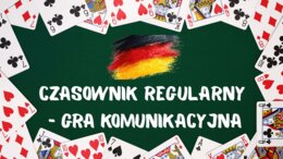 Czasowniki regularne w języku niemieckim – gra komunikacyjna