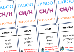 Taboo ortograficzne z ch/h