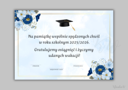 Wklejki do książek na zakończenie roku szkolnego