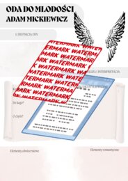 📒Notatnik maturalny – Romantyzm (wprowadzenie, Oda do młodości, Ballady i romanse, Sonety krymskie, Dziady cz. IV, Dziady cz. III).