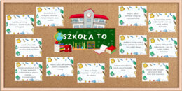 Gazetka na rozpoczęcie roku szkolnego - Szkoła to...