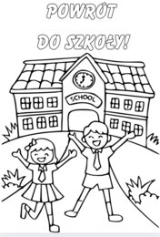 Powrót do szkoły- zestaw kolorowanek